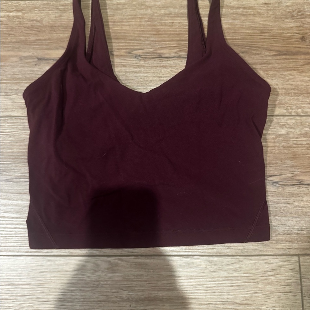 lululemon athletica align tank Deep Burgundy Camisole